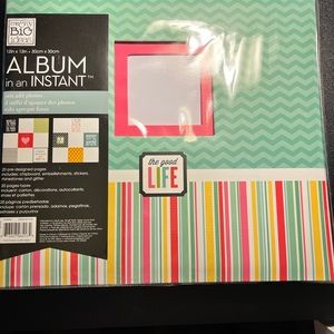 Me & My Big Ideas instant photo album - the good life theme